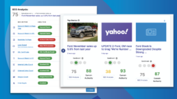 lightbox search dashboard ford analysis seo
